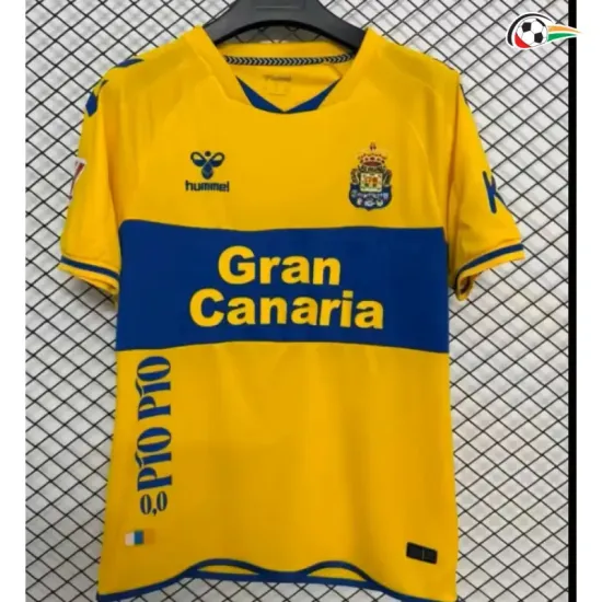 Camisa Titular Las Palmas 2026/2027 Amarelo com Patch da La Liga