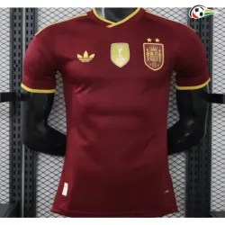 Camisa Versão Jogador España Copa do Mundo 2026 Edição Especial Vermelho Duas Estrelas com FIFA2026