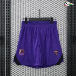 Shorts de Futebol Reserva Versão Jogador Barcelona 2026/2027 Preto/Roxo