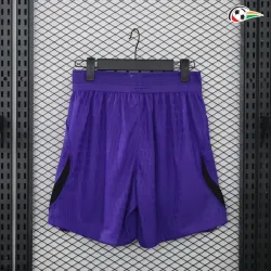 Shorts de Futebol Reserva Versão Jogador Barcelona 2026/2027 Preto/Roxo