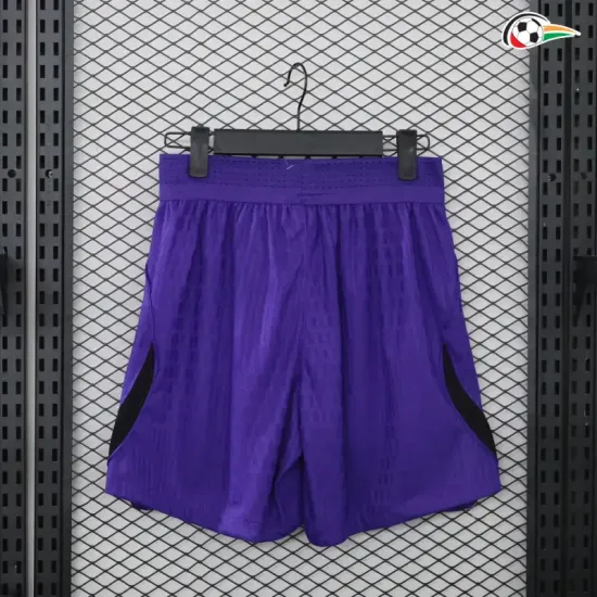 Shorts de Futebol Reserva Versão Jogador Barcelona 2026/2027 Preto/Roxo