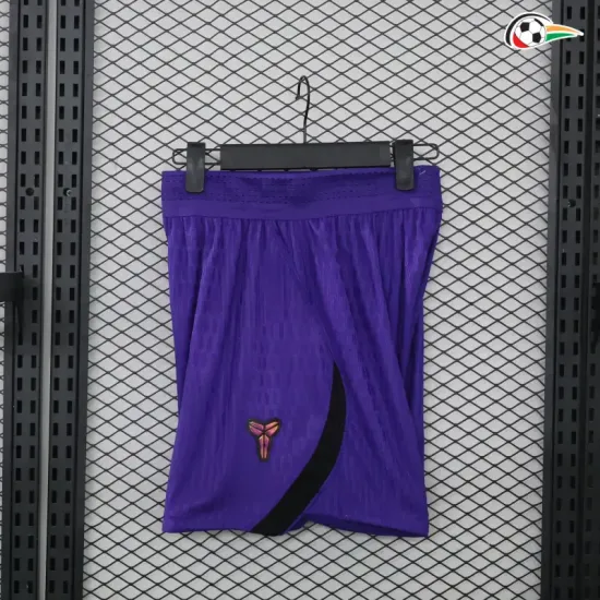 Shorts de Futebol Reserva Versão Jogador Barcelona 2026/2027 Preto/Roxo