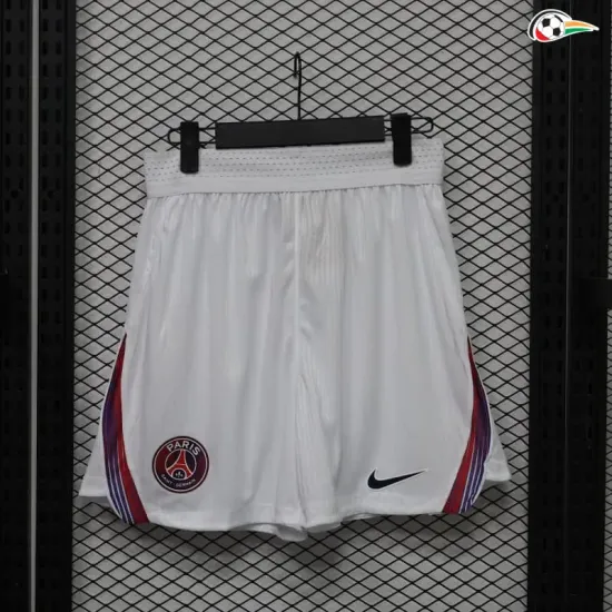Shorts de Futebol Reserva Versão Jogador PSG 2026/2027 Branco