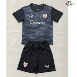 Camisa de Goleiro Infantil Athletic de Bilbao 2026/2027 Preto