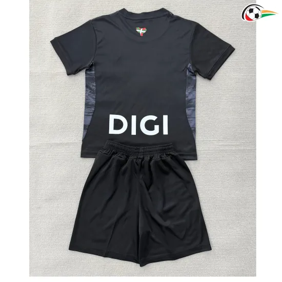 Camisa de Goleiro Infantil Athletic de Bilbao 2026/2027 Preto