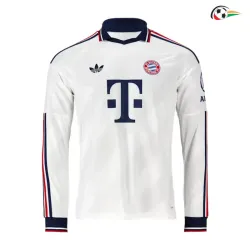 Camisa Reserva Bayern Múnich 2026/2027 Branco Manga Longa