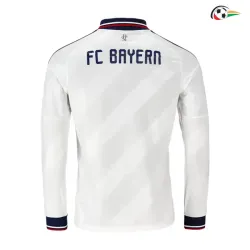 Camisa Reserva Bayern Múnich 2026/2027 Branco Manga Longa