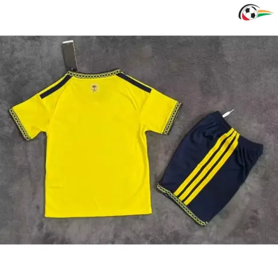 Camisa Titular Infantil Al Nassr 2026/2027 Amarelo