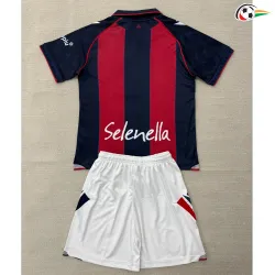 Camisa Titular Infantil Bologna 2026/2027 Vermelho/Azul