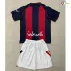 Camisa Titular Infantil Bologna 2026/2027 Vermelho/Azul