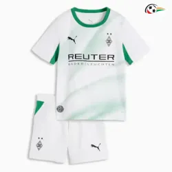 Camisa Titular Infantil Borussia Mönchengladbach 2026/2027 Branco