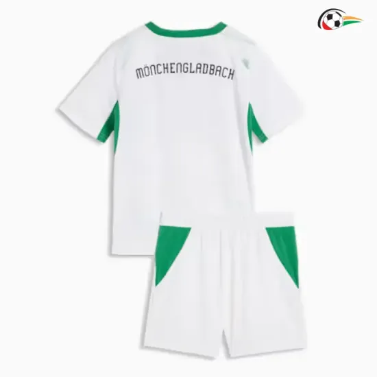 Camisa Titular Infantil Borussia Mönchengladbach 2026/2027 Branco