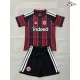 Camisa Titular Infantil Eintracht Fráncfort 2026/2027 Vermelho/Preto