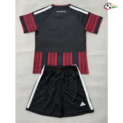 Camisa Titular Infantil Eintracht Fráncfort 2026/2027 Vermelho/Preto