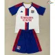 Camisa Titular Infantil Olympique De Lyon 2026/2027 Branco/Azul