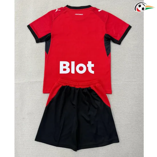 Camisa Titular Infantil Stade Rennais 2026/2027 Vermelho