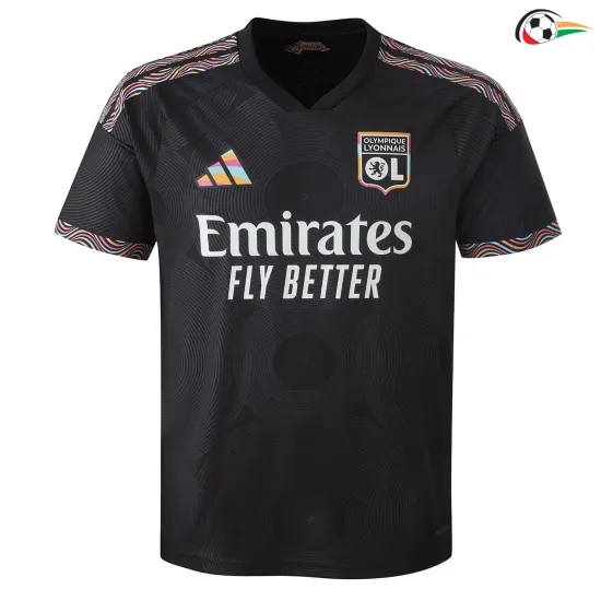Camisa Alternativa Olympique De Lyon 2026/2027 Preto