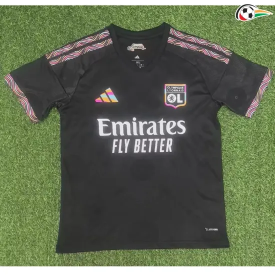 Camisa Alternativa Olympique De Lyon 2026/2027 Preto