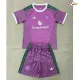 Camisa de Goleiro Infantil Manchester United 2026/2027 Rosa