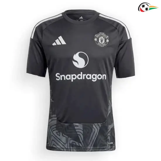 Camisa de Goleiro Titular Manchester United 2026/2027 Preto