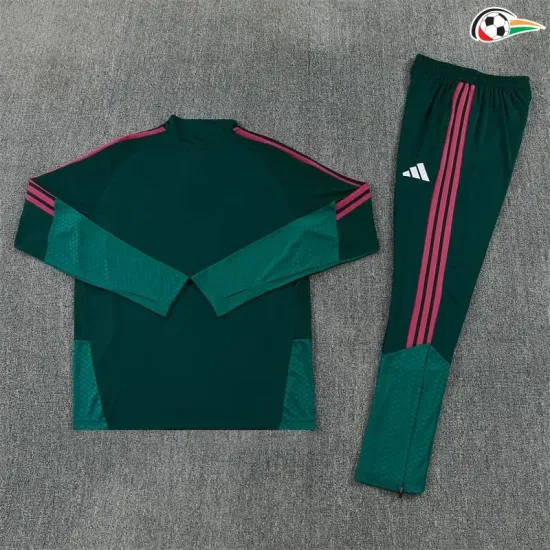 Camisa de Treino Real Madrid 2026/2027 Verde Escuro/Rosa
