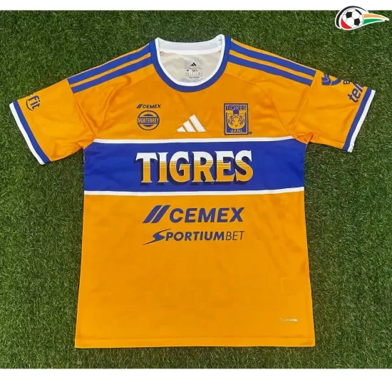 Camisa Titular Tigres UANL 2026/2027 Amarelo