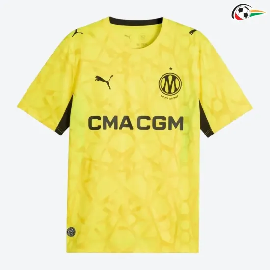 Camisa de Goleiro Olympique Marsella 2026/2027 Amarelo