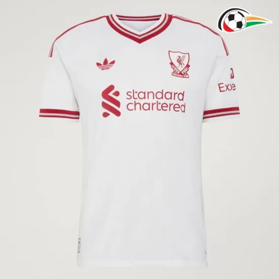 Camisa Reserva Liverpool 2026/2027 Branco
