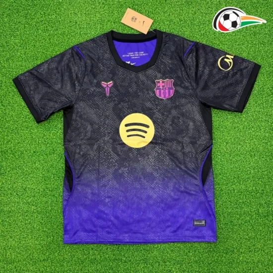 Camisa Reserva Barcelona 2026/2027 Preto/Roxo