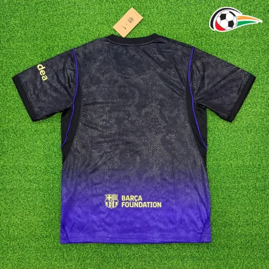 Camisa Reserva Barcelona 2026/2027 Preto/Roxo