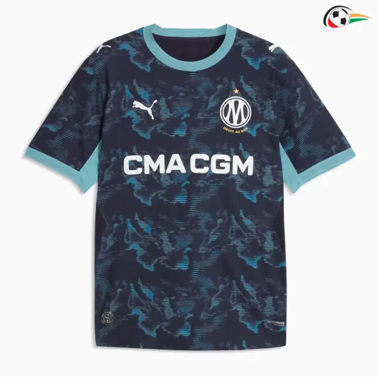 Camisa Reserva Olympique Marsella 2026/2027 Azul Marinho