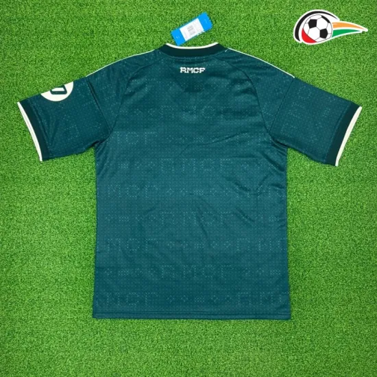 Camisa Reserva Real Madrid 2026/2027 Verde Escuro com Patch HP