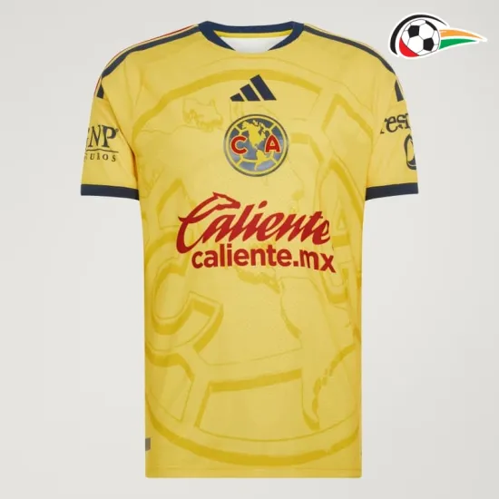 Camisa Titular Club America 2026/2027 Amarelo/Azul