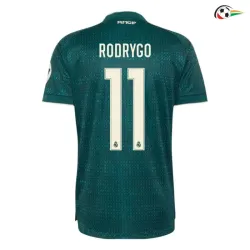 Camisa Reserva RODRYGO 11 Real Madrid 2026/2027 Verde Escuro com Patch HP