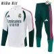 Camisa de Treino Infantil Real Madrid 2026/2027 Branco/Verde Escuro