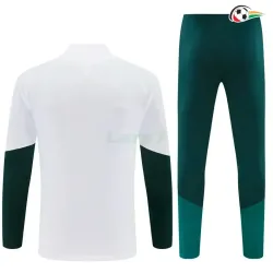 Camisa de Treino Infantil Real Madrid 2026/2027 Branco/Verde Escuro
