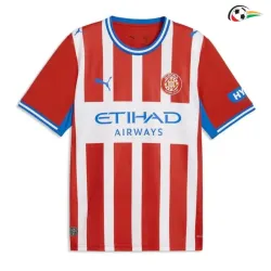 Camisa Titular Girona 2026/2027 Vermelho/Branco