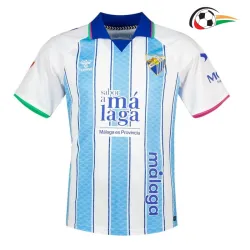 Camisa Titular Málaga CF 2026/2027 Azul/Branco com Patch da La Liga