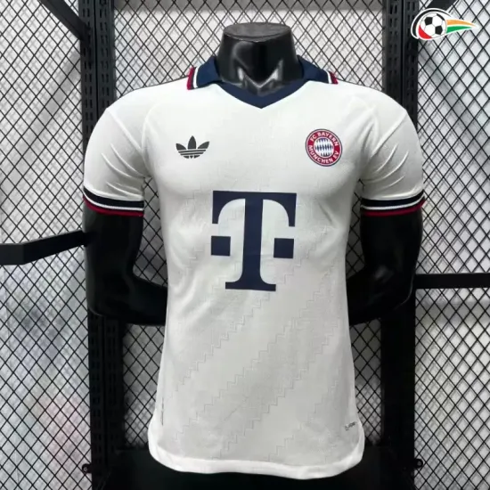 Camisa Reserva Versão Jogador Bayern Múnich 2026/2027 Branco