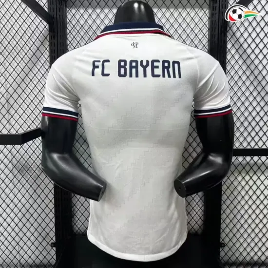 Camisa Reserva Versão Jogador Bayern Múnich 2026/2027 Branco