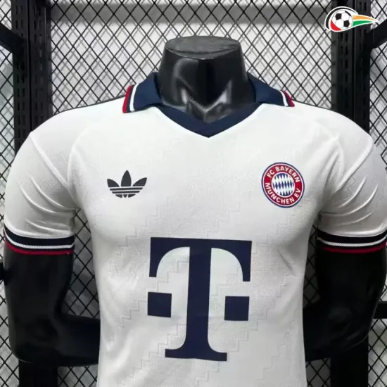 Camisa Reserva Versão Jogador Bayern Múnich 2026/2027 Branco