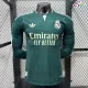 Camisa Reserva Versão Jogador Real Madrid 2026/2027 Verde Escuro Manga Longa