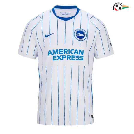 Camisa Reserva Brighton 2026/2027 Branco