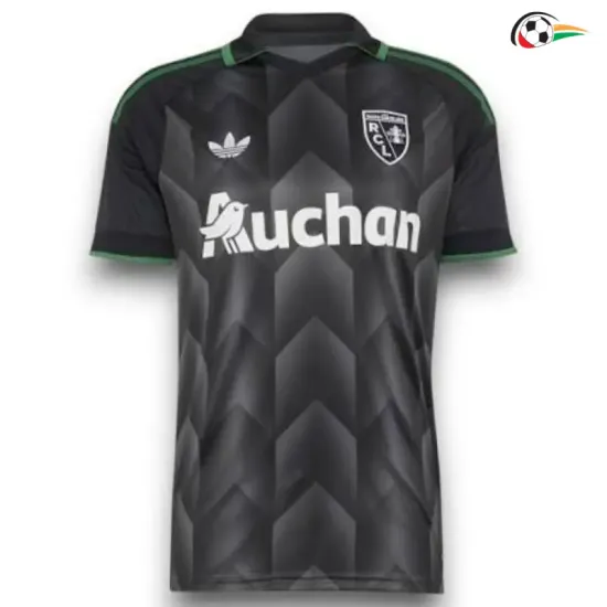Camisa Reserva RC Lens 2026/2027 Preto/Verde