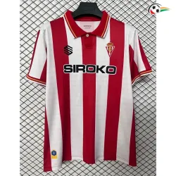 Camisa Titular Sporting de Gijón 2026/2027 Vermelho/Branco