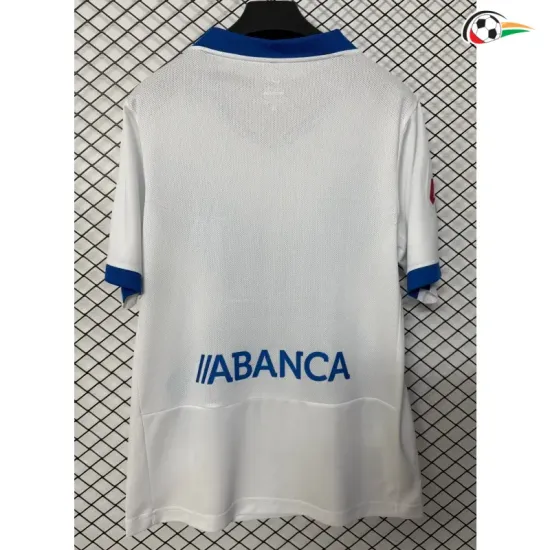 Camisa Alternativa Deportivo de La Coruña 2026/2027 Branco com Patch da La Liga