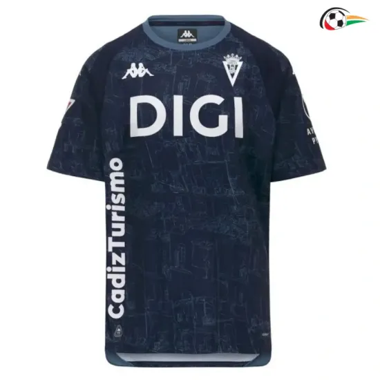 Camisa Reserva Cadiz 2026/2027 Azul com Patch da La Liga
