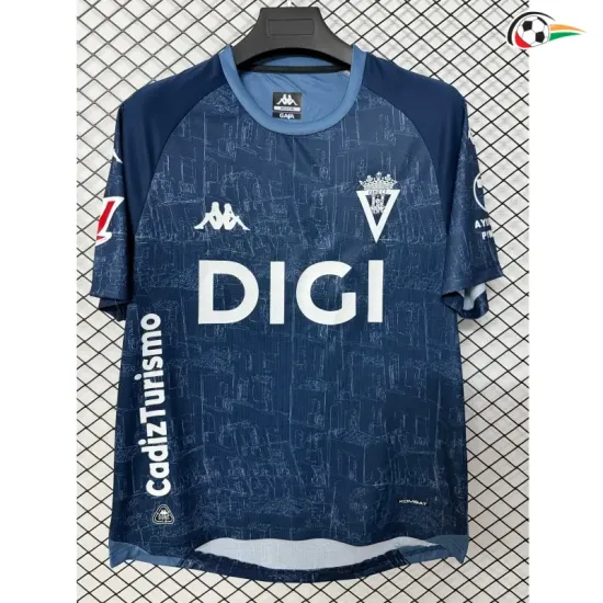 Camisa Reserva Cadiz 2026/2027 Azul com Patch da La Liga