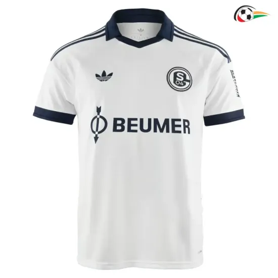 Camisa Reserva Schalke 04 2026/2027 Branco