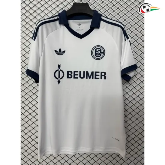 Camisa Reserva Schalke 04 2026/2027 Branco